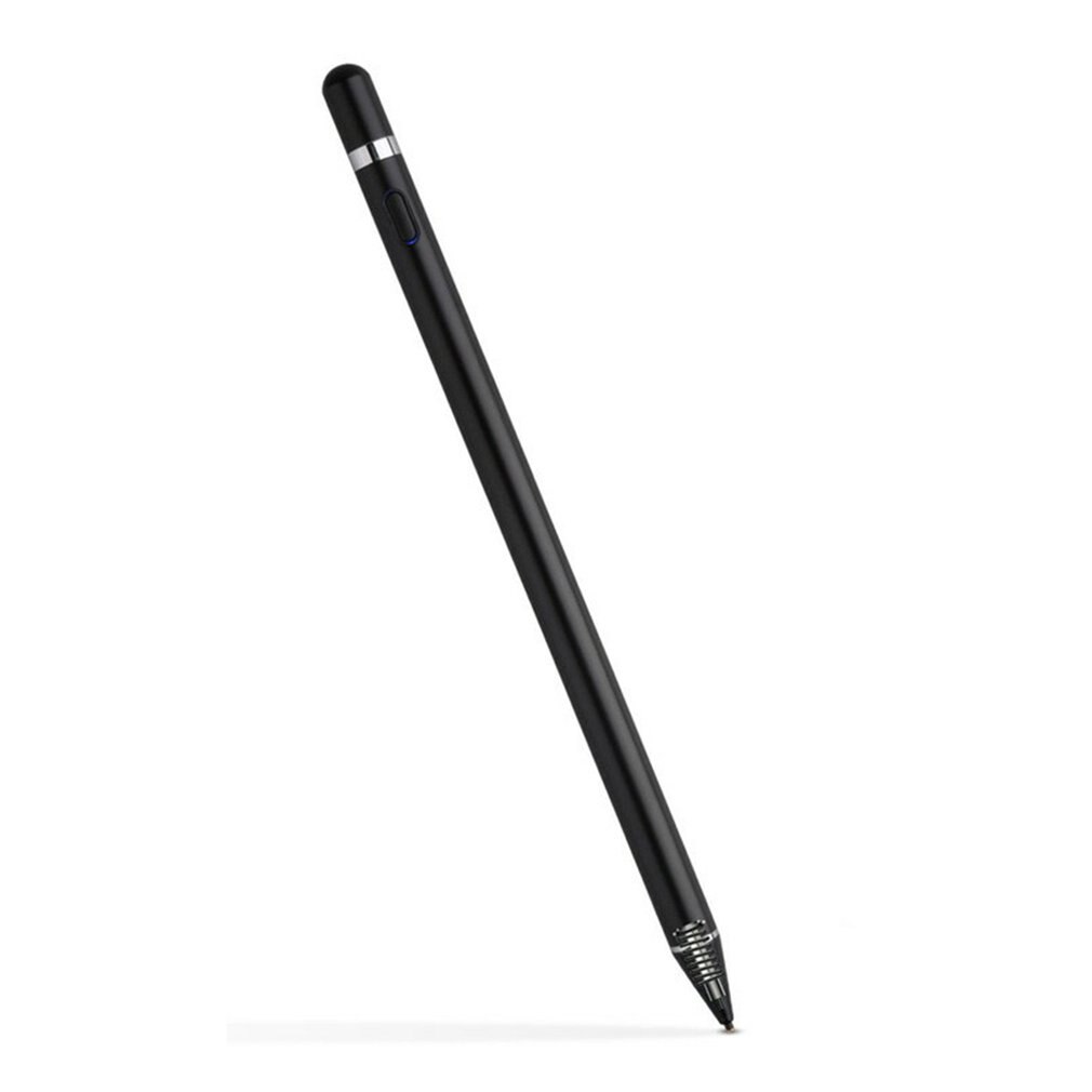 Lightweight Alloy Mini Metal Capacitive Touch Pen Stylus Screen For Phone Tablet Laptop Capacitive Touch Screen Devices: Black