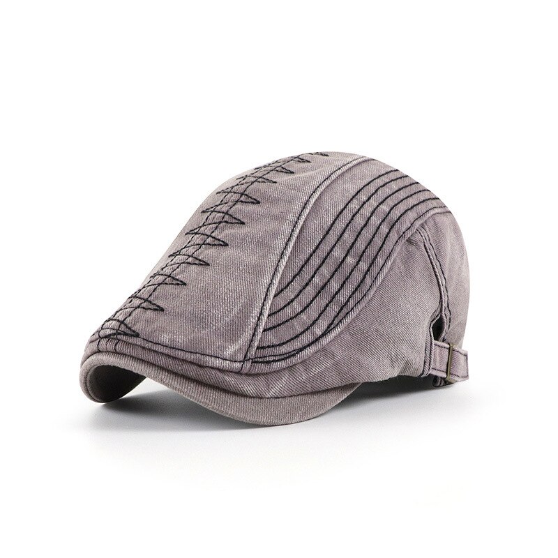 Gorro con visera para hombre, gorro con bordado lavado viejo, informal, para personas de mediana edad y ancianos, sombrilla, novedad de 2022: 4