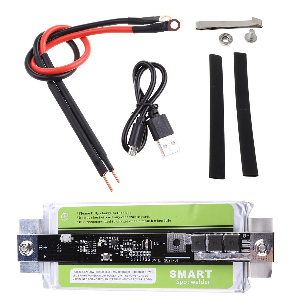 All-in-one Protable Handheld DIY Spot Welding Tool Mini Size Lithium Battery Welding Machine with Battery Equipment