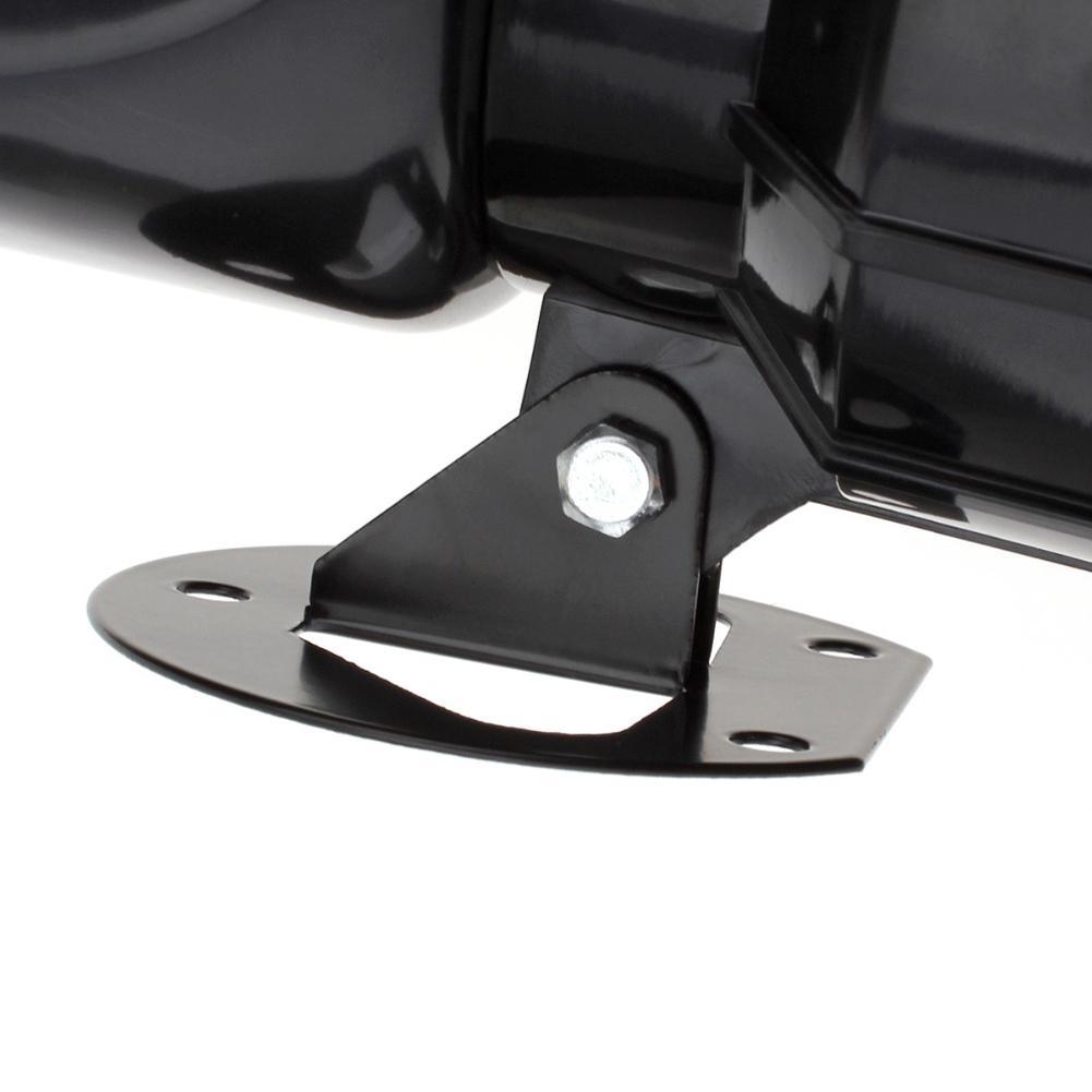 Alarma de advertencia de coche con 7 sonidos, bocina de aire de policía con sirena de fuego, altavoz PA de 12V y 100W, accesorios universales para motocicletas y coches