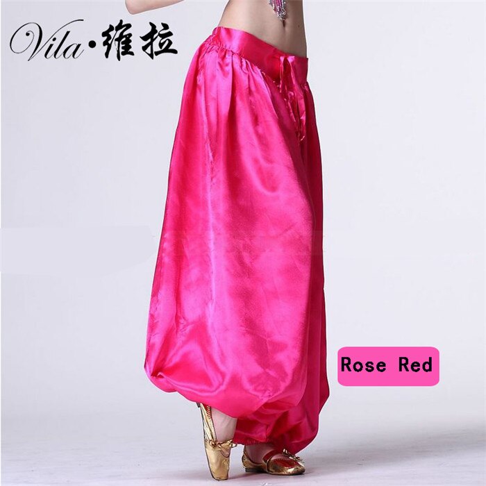 Pantalones de Harem Tribal para danza del vientre, pantalones indios de Bellydance, pantalones de linterna egipcia para Navidad, pantalones sueltos de colores surtidos, 2022: RHODO