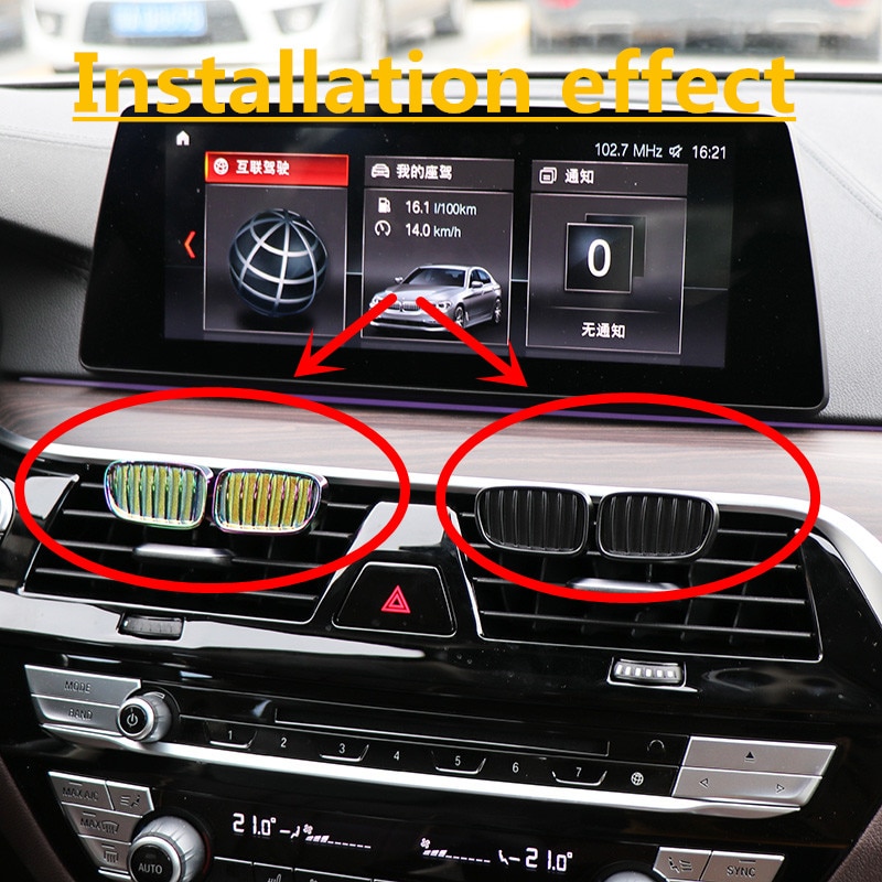 Voor BMW auto parfum clip auto AC airconditioning luchtuitlaat luchtverfrisser solide balsem smaak auto interieur
