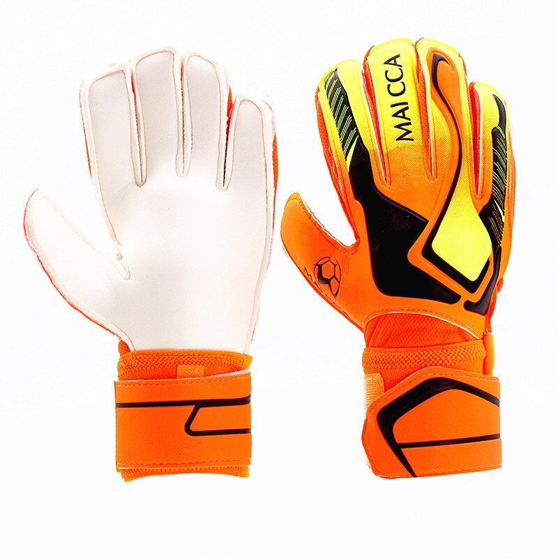Uomo bambini calcio calcio portiere guanti da allenamento antiscivolo guanti Fitness traspiranti con protezione per le gambe futbol voetbal