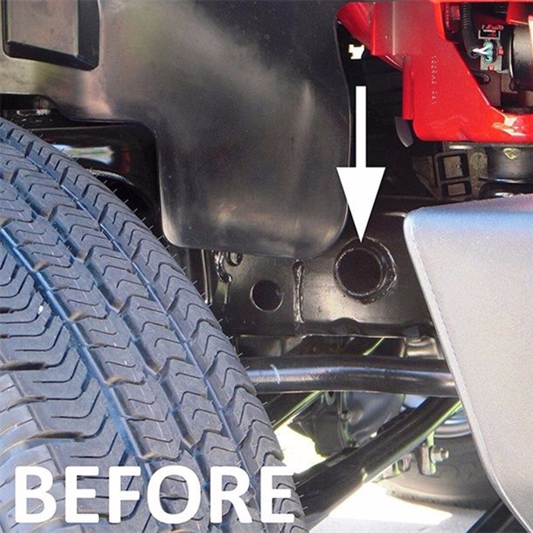 4pcs/set Frame Hole Cover Plug Keep Out Mud For Jeep Wrangler JK 2007