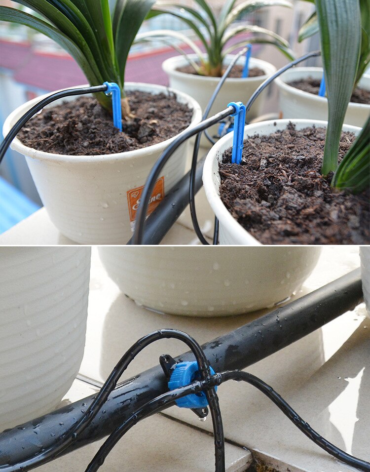 Micro Drip Irrigation 8/11mm Hose Garden Lawn Watering System 3/8 Inch Water Hose Flexible Pipe 5m 10m 20m
