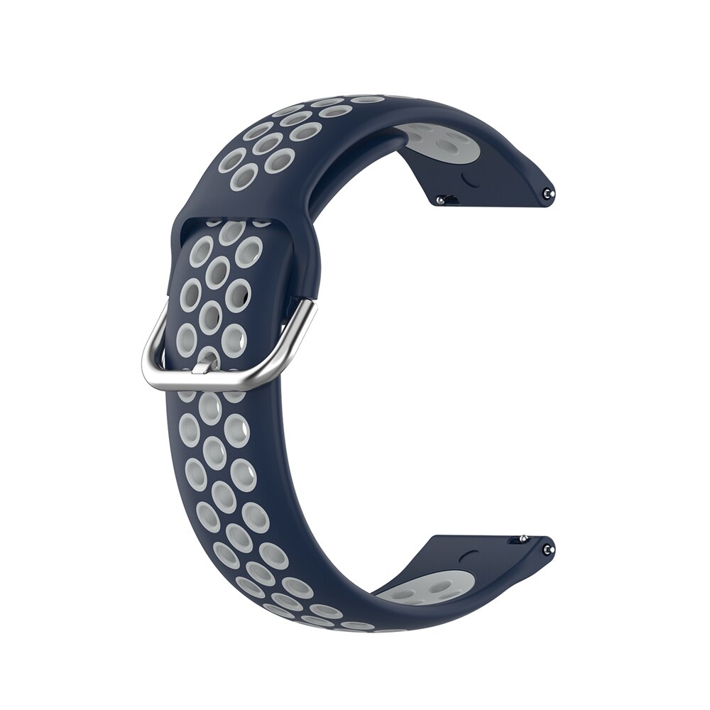 Accessoires Band Voor Fitbit Versa 2 Zachte Siliconen Ademend Horloge Band Voor Fitbit Versa Vervanging Band Voor Fitbit Versa 2: Blue Gray