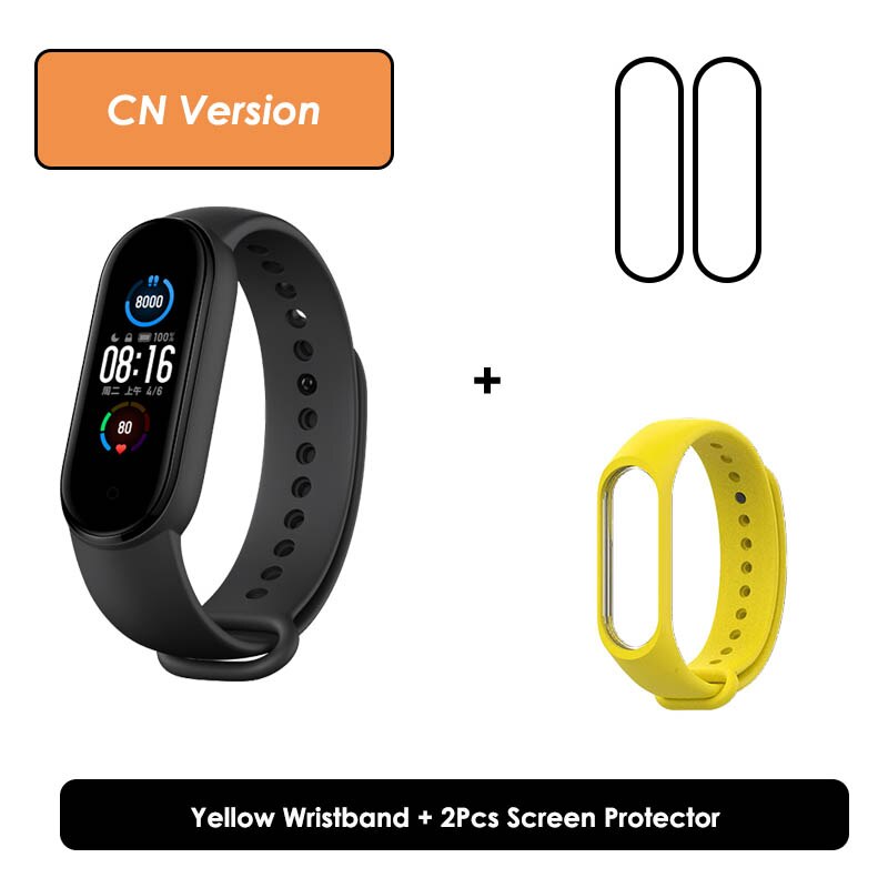 Newest Smart Watch Xiaomi Mi Band 5 Fitness Bracelet Miband 5 Remote Camera Function fitness Tracker Smart Band 5 Xiomi Watch 5: Set 7