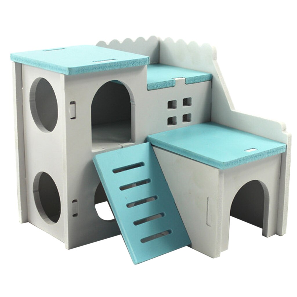 Huis Bed Voor Kleine Dieren Huisdier Hamster Egel Cavia Kasteel Speelgoed