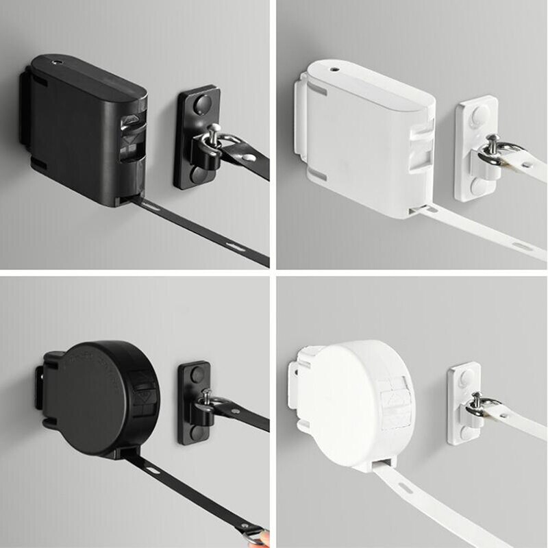 Retractable Clothesline Wall-mounted Indoor Outdoor Washing Clothes Hanger Laundry Drying Line Balcony Invisible Drying Lines