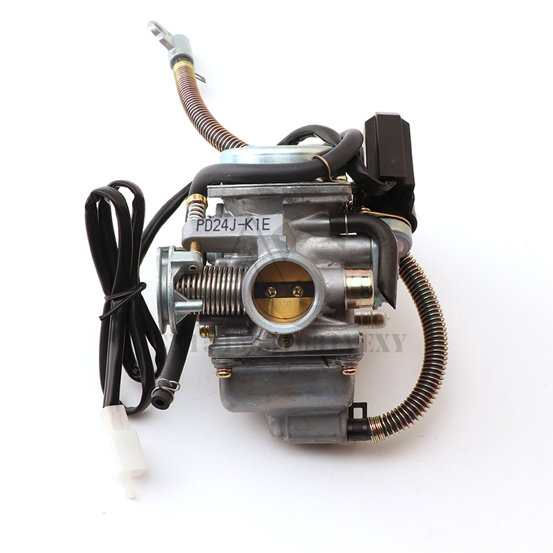 PD24 Carburateur 24mm carburador GY6 125cc 150cc Motor Carb Voor ATV Quad Go Kart Scooter Bromfiets Motorfiets