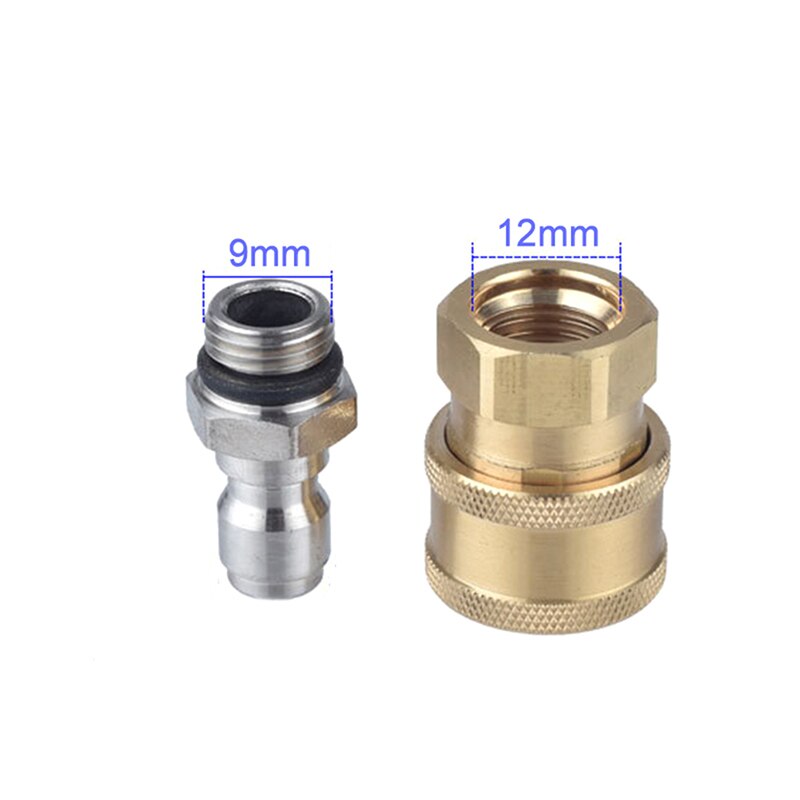 1/4 Inch Quick Connect Socket For Pressure Washer Car Washer Lance Connector