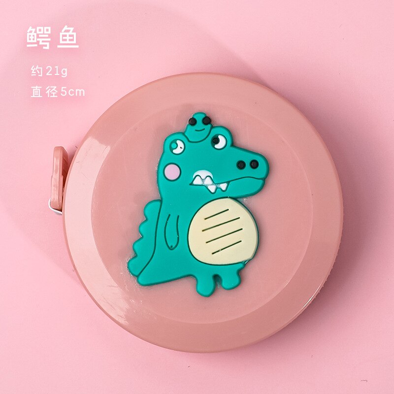 Cute Mini Tape Measure Fun Cartoon Portable Tape Measure Multifunctional Measuring Tool Measurements Leather Tape Measure