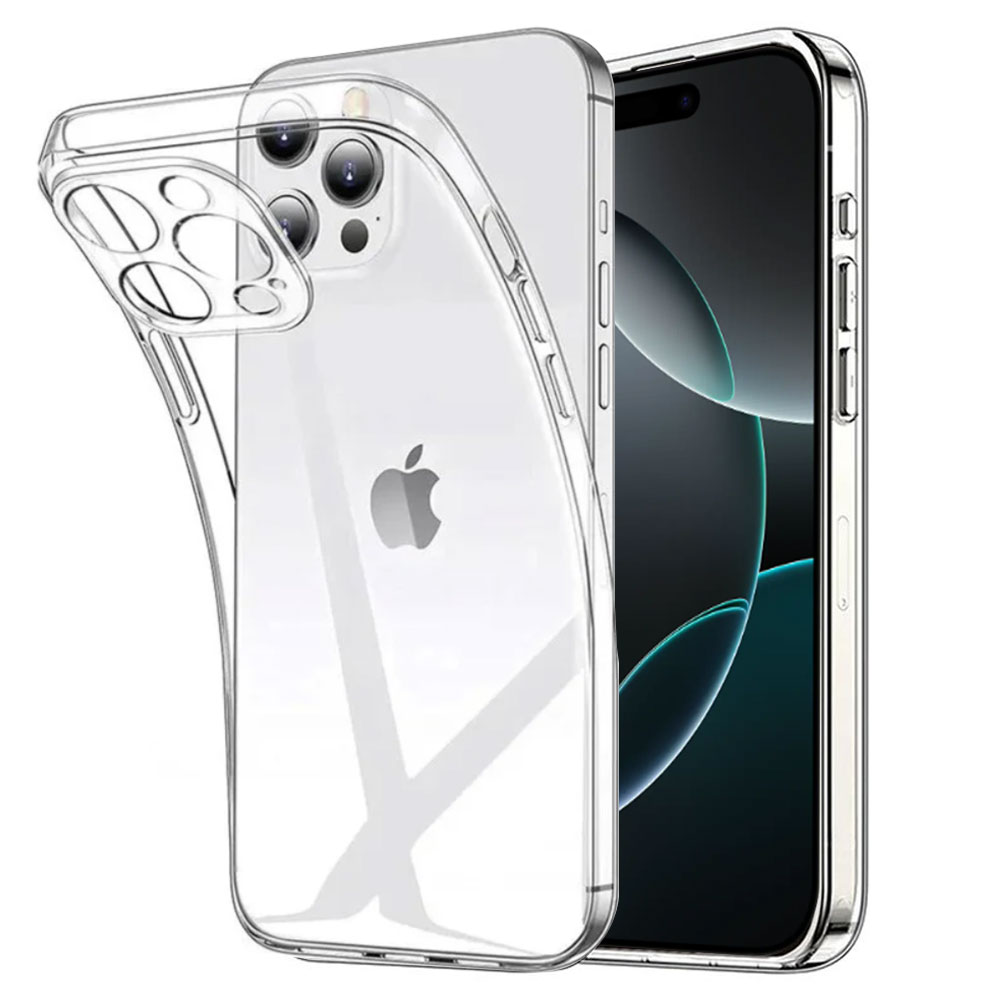 Transparent Phone Case For iPhone 16E SE 15 13 11 14 16 Pro Max 15 16 Plus Silicone TPU Cover For iPhone 16 Pro Max Cases