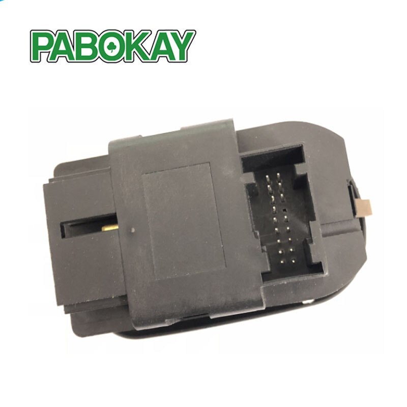 6554.WA 6554.WH 6554.58 Electric Power Window Switch Mirror Button Control Fit for PEUGEOT 206 306 Black