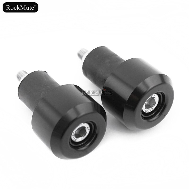 Motorcycle Bar Ends For Suzuki GSXR 600 GSX-R GSX-S GSXS 1000/750 SV650 Handlebar Grip Bar End Cap Cover Slider Balancer Weight: Black