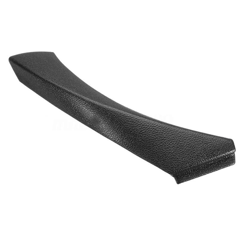 Manija de Panel de puerta interior lateral derecho, embellecedor exterior, para BMW Serie 3, E90, E91, E92, E93, negro