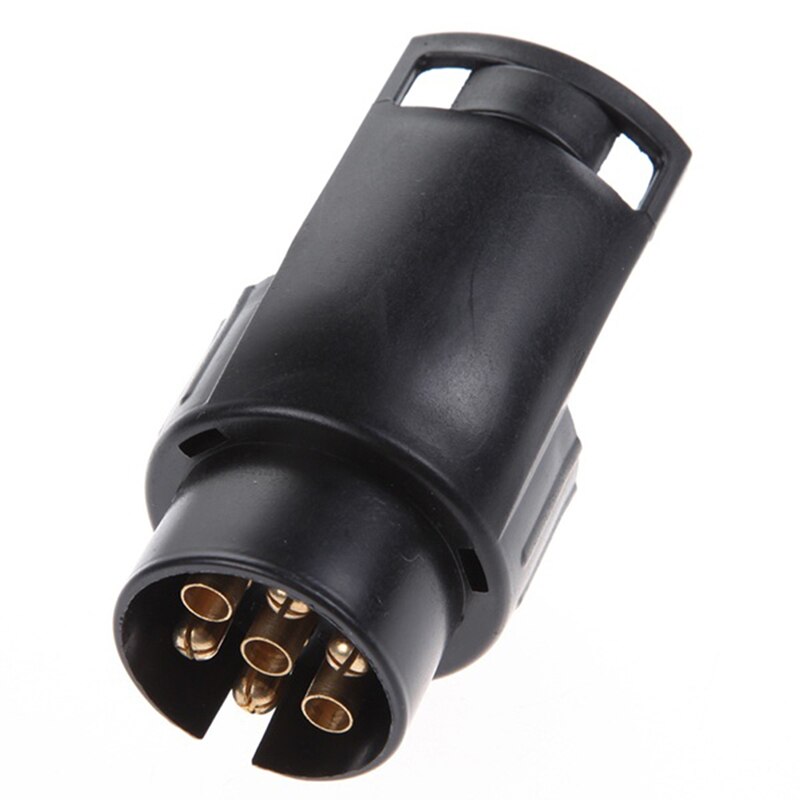 12V Plastic Trailer Adapter Connector 7 Pin To 13 Pin Caravan Electrical Signal Converter Adaptor Towbar Towing Socket