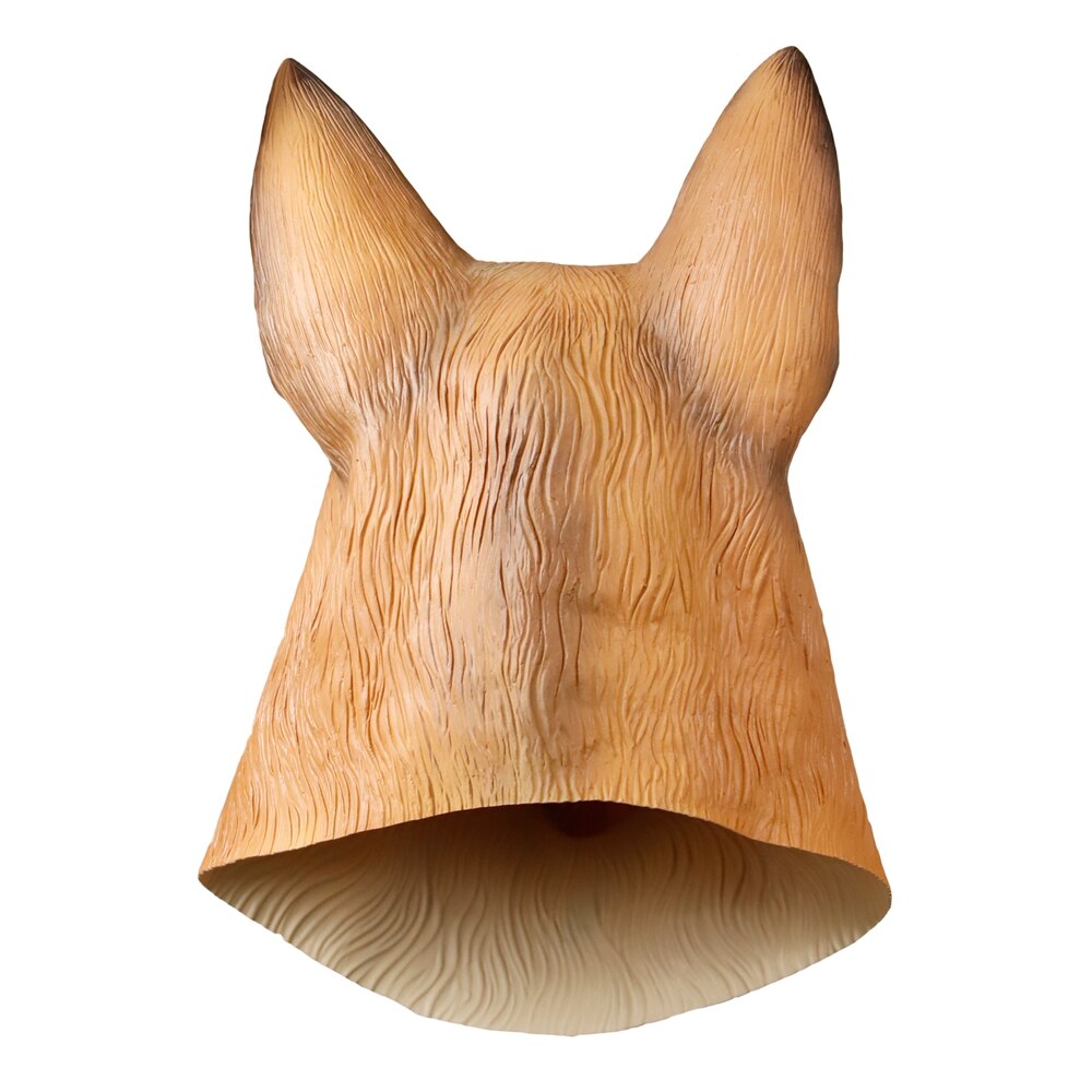 Waylike latex Animal masque Halloween chien tête masque allemand berger chien en caoutchouc animal masque Festival accessoire