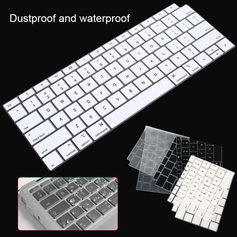 Siliconen Toetsenbord Beschermer Voor Macbook Air 13 A1932 Us Layout Toetsenbord Cover Waterdicht Toetsenbord Film