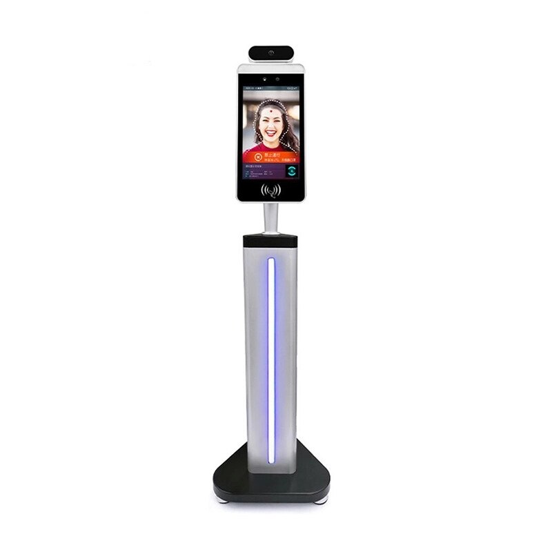 face recognition infrared thermometer Upright/face recognition system multiple base