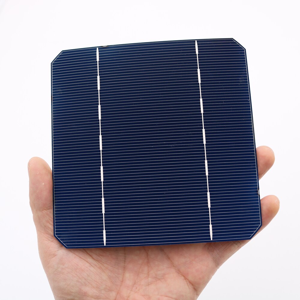 10 40 50 100 Pcs 2.8 W 125 x 125MM Cheap Mono Solar Cells 5x5 Grade A monocrystalline PV DIY Photovoltaic Sunpower C60 Solar Pan