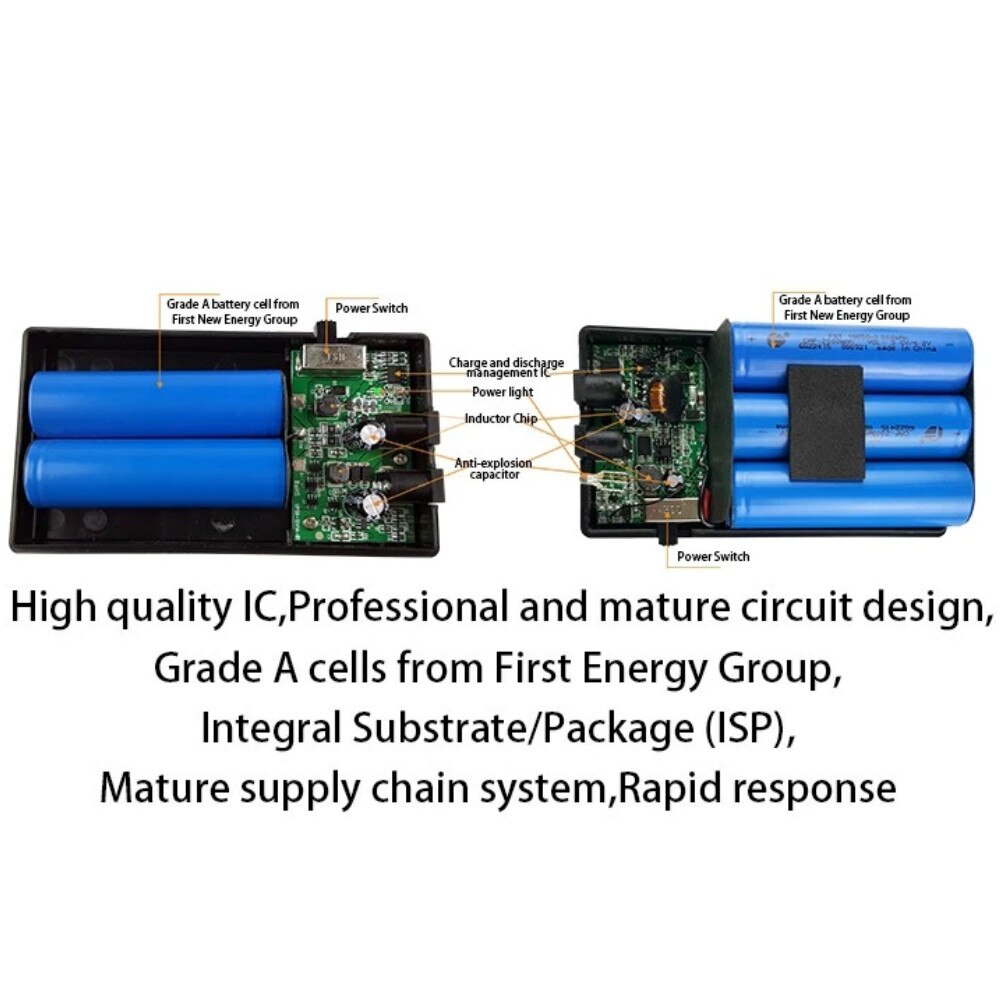 Standby Power Supply 12V2A UPS Uninterrupted Backup Power Supply Mini Battery For Time Attendance Camera Router