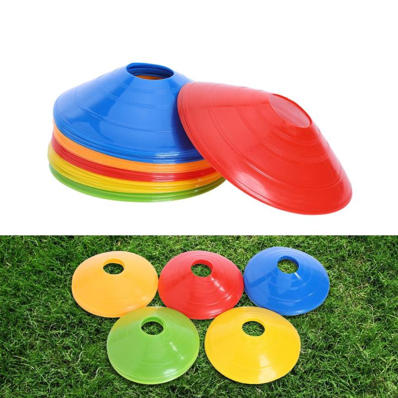 50 stk/parti 5 x 20cm soft disc fotball treningskjegler markør plater fotball sport tallerken underholdning sports tilbehør: Default Title