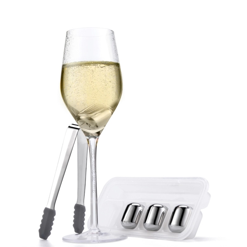 Xiaomi Mijia Circle Joy Ice Cube 304 Stainless Steel Washable Long-term Use Ice maker For Wine Corks Fruit Juice