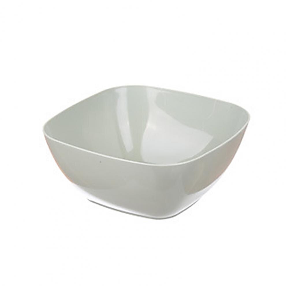 Vierkante Saladekom - 1.4L Inhoud - Onbreekbaar Plastic Eco-vriendelijk - voor Feest Picknick Keuken: Groen