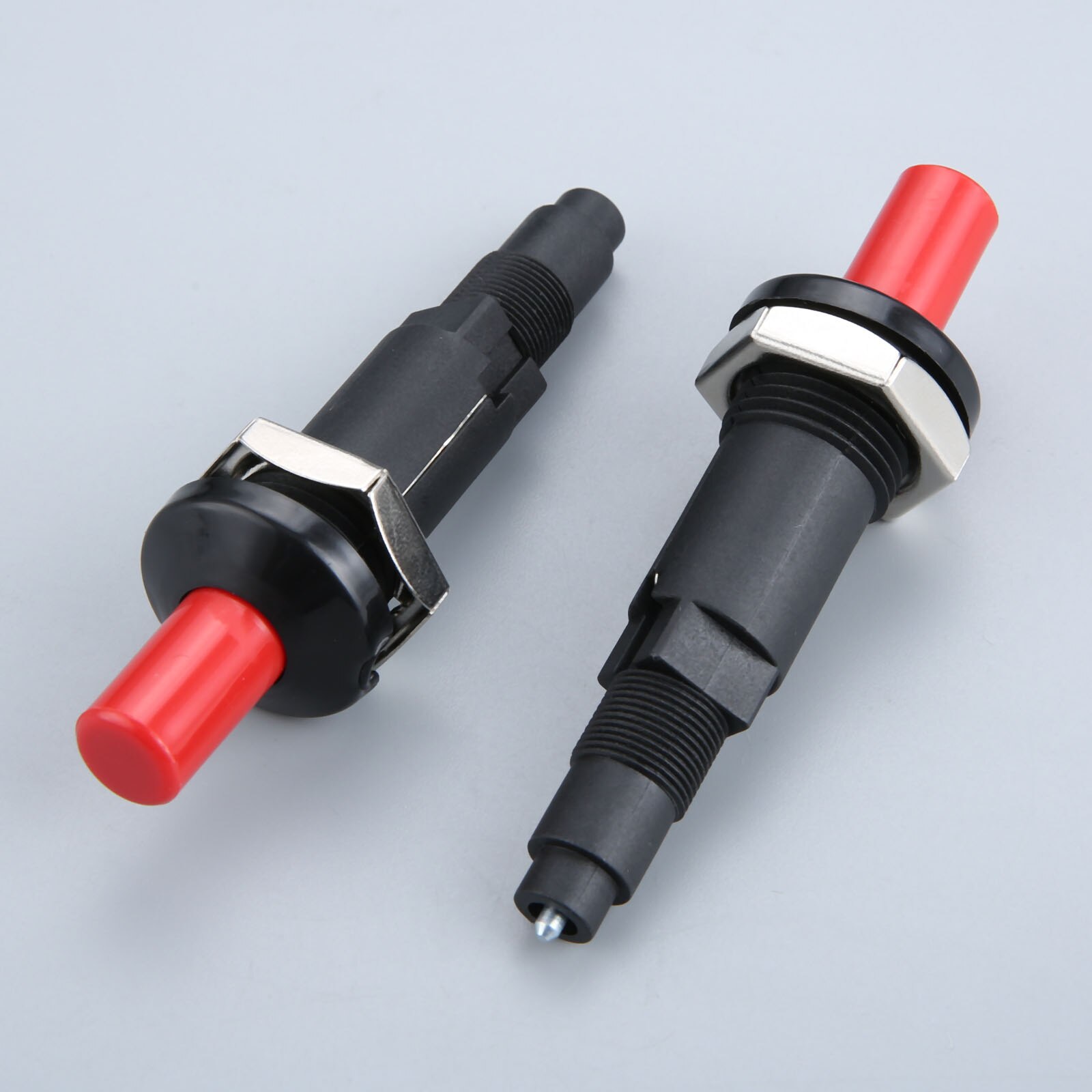 2pc Piezo Ceramic Ignitor Kit Grill Stove Igniter Spark Plug Push Button Ceramic For Gas Heaters BBQ Grill Igniter Gas Stove