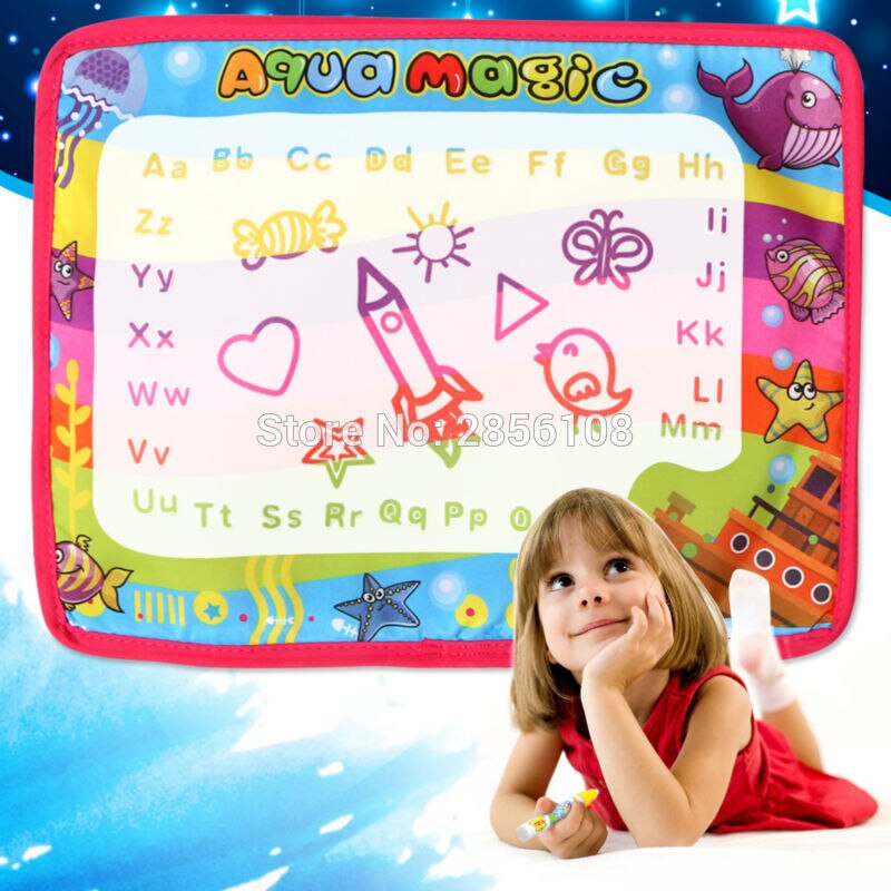 Baby Voeg Water Met Magic Pen Doodle Aqua Magnetische Tekentafel Schilderen Foto Water Tekening Speelkleed Educatief Speelgoed