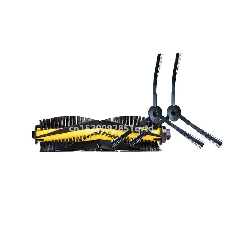 Cepillo Lateral principal de rodillo para Ilife V7S Plus, piezas de aspiradora robótica, ilife v7s pro sparts, accesorios, cepillos de filtros: Gris claro
