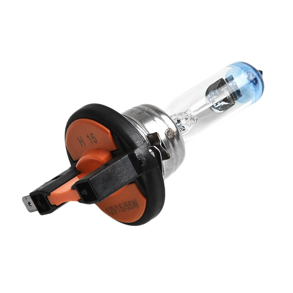 12V Halogen Bulbs Transparent DRL White 2pcs Replacement Car Turn Signal