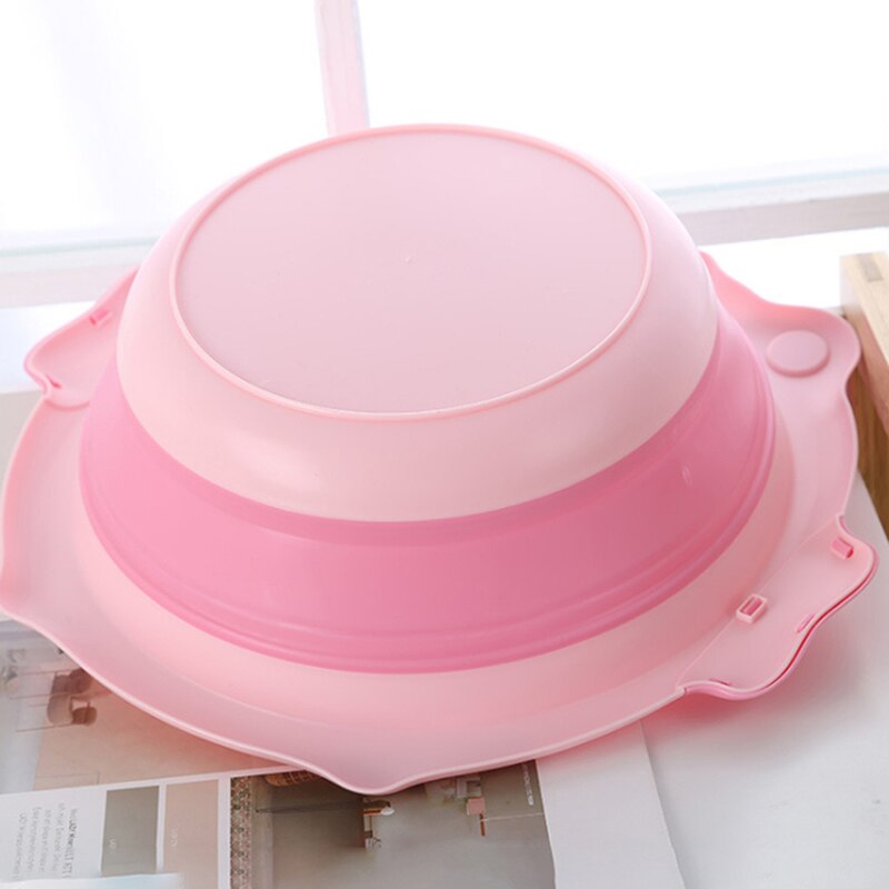 Portable Foldable Baby Bath Tub Children's Bathtub Wash Holder Foot Bath Basin Cute Infant Wash Basin Collapsible Tourism