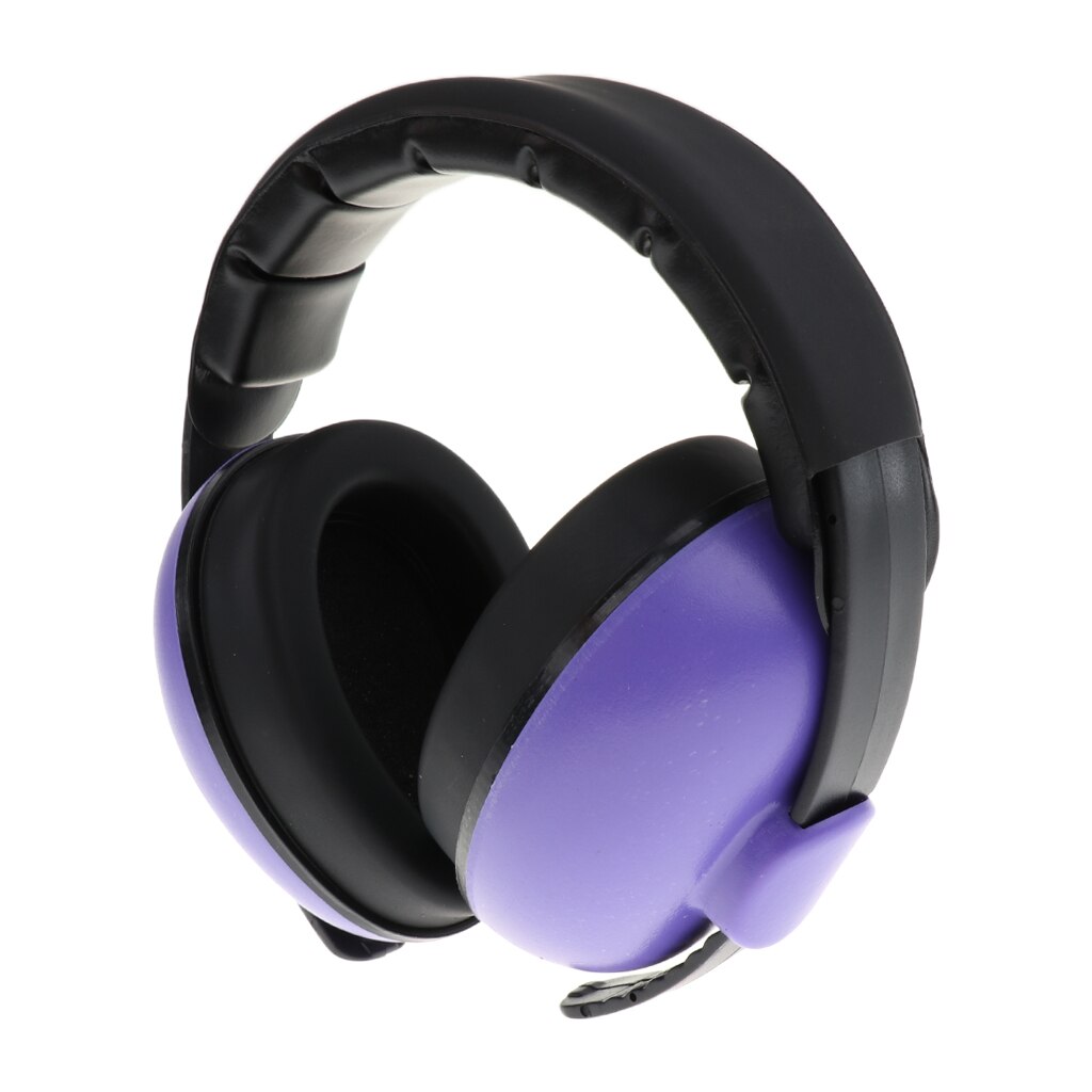 Baby Noise Reduction Headphones Kids Ear Muffs Loud Cancelling Hearing Safety: Purple