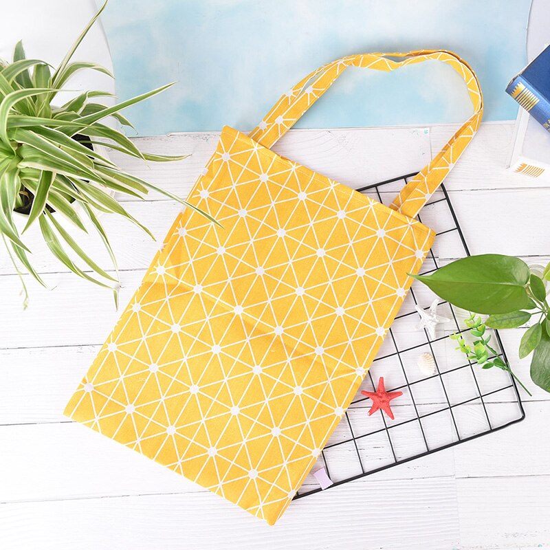 5 stijlen canvas geruite tas messenger outdoor katoenen schouder geruit winkelen: Yt
