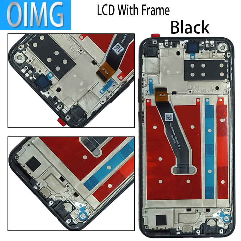 Originale per Huawei P40 Lite E Schermo LCD con Telaio tocco schermo Modelli arte L28 L29 L29N Pannello Digitizer Parti di Ricambio: Cachi