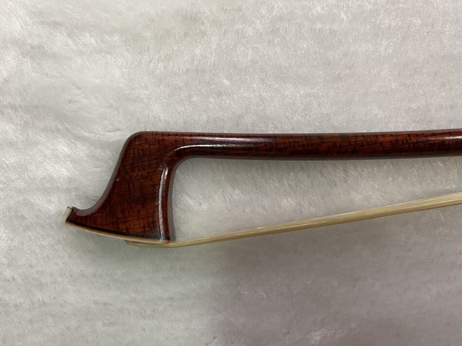 1pcs 4/4 hybrid Carbon fiber cello bow outside pernambuco Ebony nickel silver frog cello bow