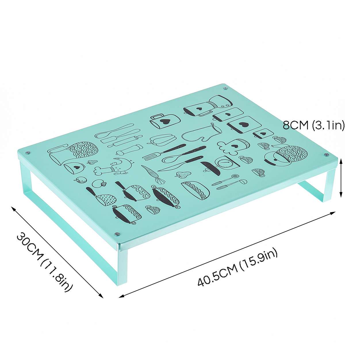 Estante de cocina, Cocina de Inducción, estante de soporte para microondas, horno de Gas Natural, fogón integrado eléctrico de cerámica, estante para fogón