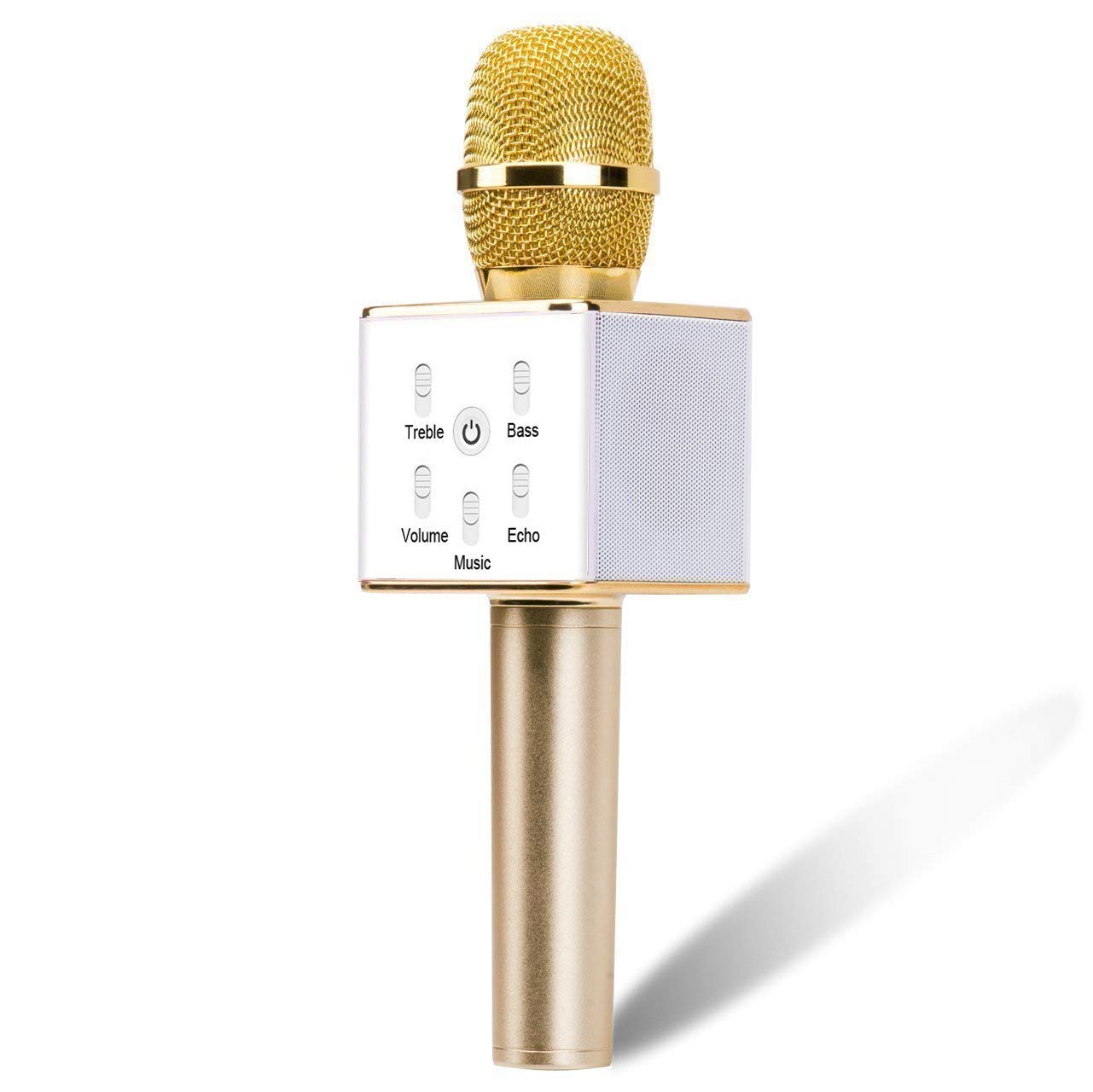 Draagbare Draadloze Karaoke Microfoon Mini Handheld Mobiel Karaoke Speler Ingebouwde Bluetooth Speaker Karaoke MIC Machine