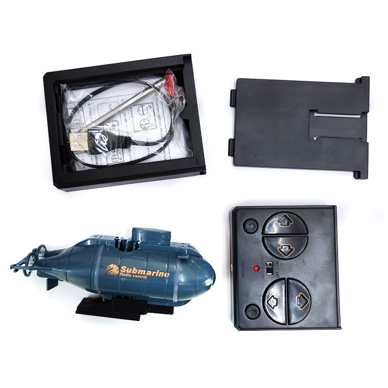 2.4G Draadloze Zes Manier Afstandsbediening Submarine Elektrische Afstandsbediening Speelgoed Model Rc Boten Speelgoed Voor Jongens