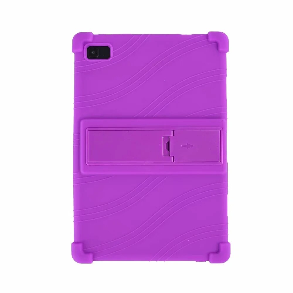 Silicone Cover Case for Teclast P20hd Stand Thickened Stand Soft Cover for Teclast P20 HD M40 Tablet PC: purple