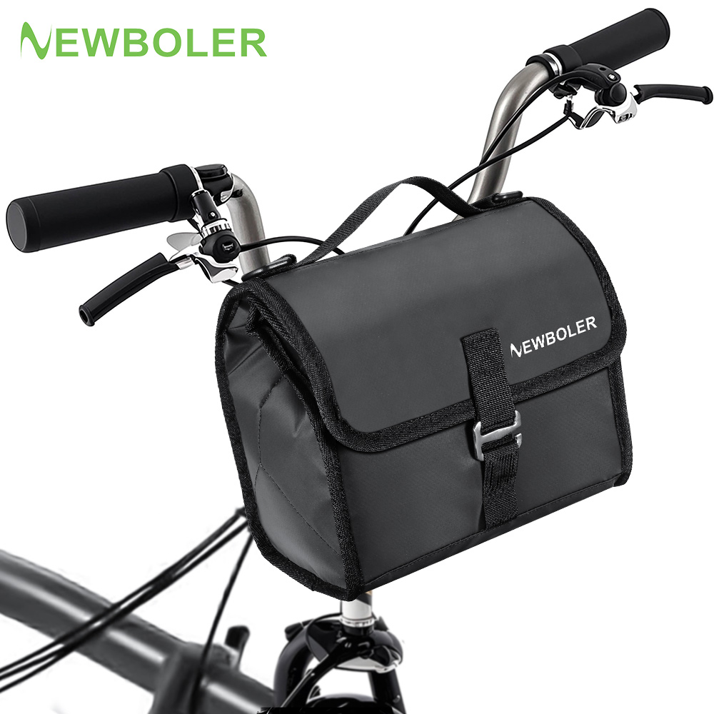 NEWBOLER Opvouwbare Brompton Tas 4L-7L Grote Capaciteit Brompton Voortas Waterdichte Geïsoleerde Fietstas Voor Brompton Vouwfiets
