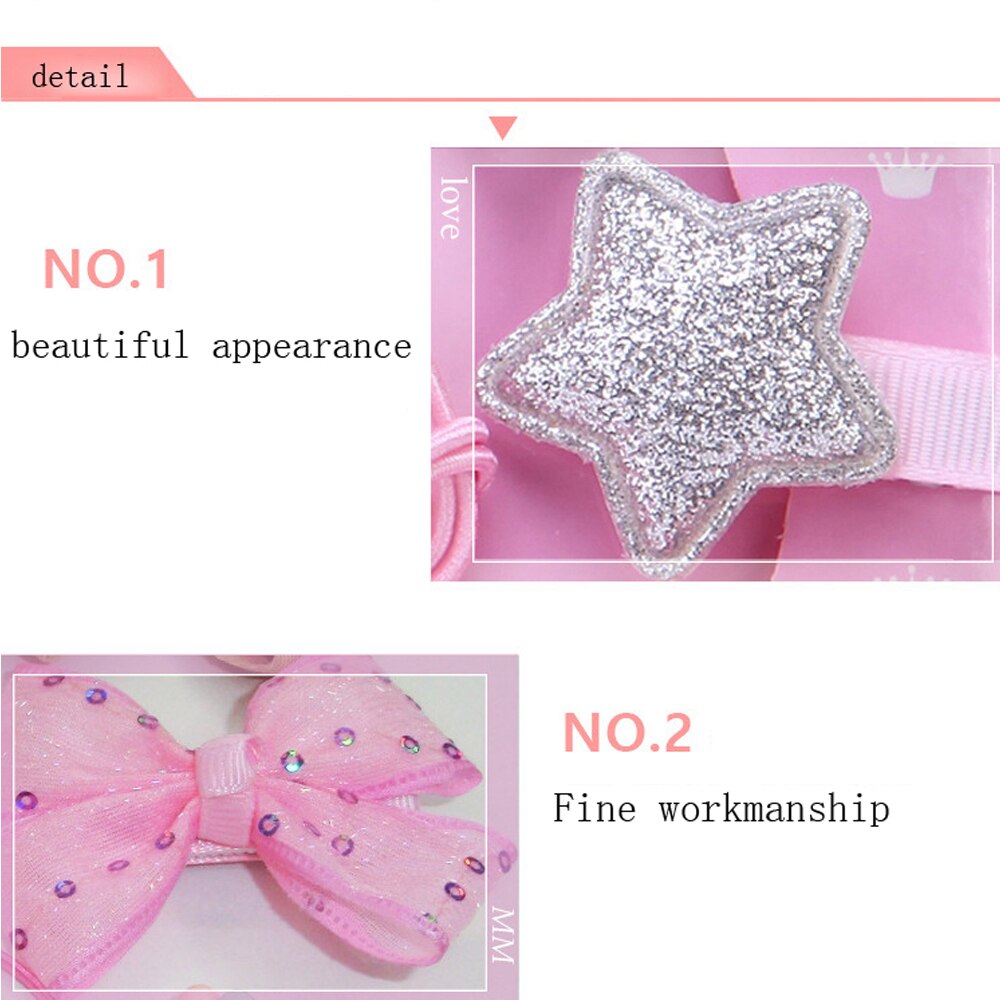 Nouvellement 18 pièces enfants infantile épingle à cheveux bébé filles nœud papillon fleur Motifs pince à cheveux ensemble