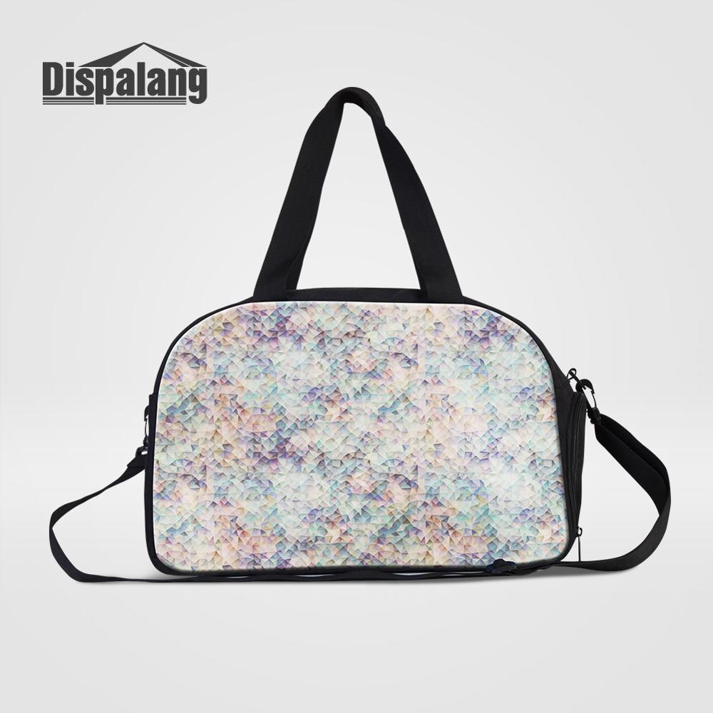 Dispalang genial hombres bolsas de viaje bolsos de gran capacidad bolso de las mujeres de viaje bolsa de hombro a hombro bolsa equipaje bolso de mano: Azul cielo