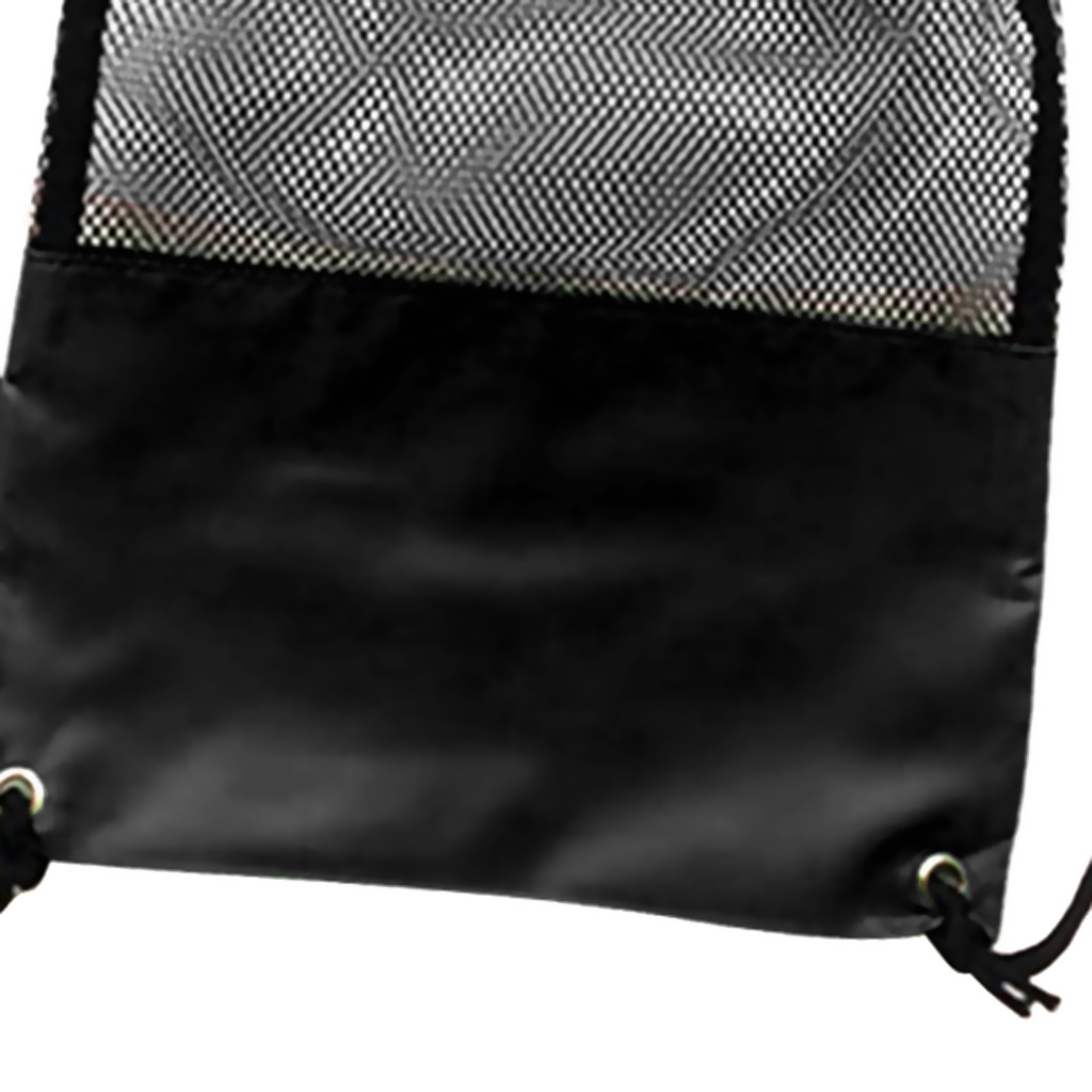 Pack 2 Black Scuba Diving Snorkel Swim Fins Mesh Drawstring Gear Bag & Shoulder Strap