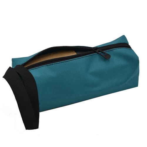600D Oxford Canvas Waterproof Hand Tool Bag for Screws Nails Metal Car Parts Storage Fishing Travel Makeup Organizer Pouch Bags: Red / 30x10x10cm