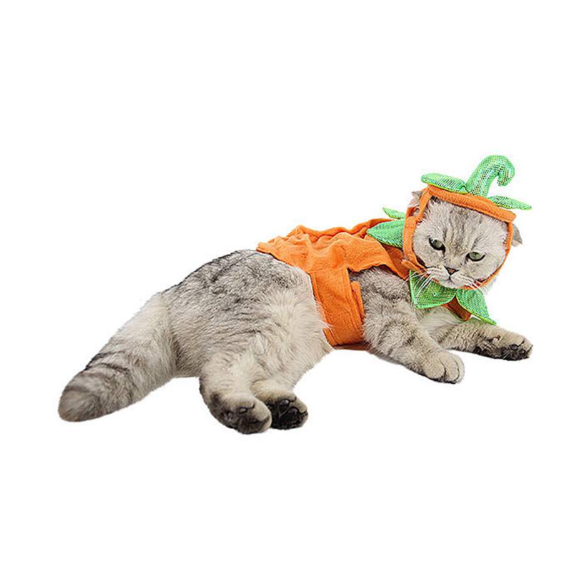 Cute Pet Cat Clothes Warm Fleece Pet Winter Cat Costume For Small Cats Kitten Jumpsuits Clothing Cat Coat Jacket Pets Dog Cloth