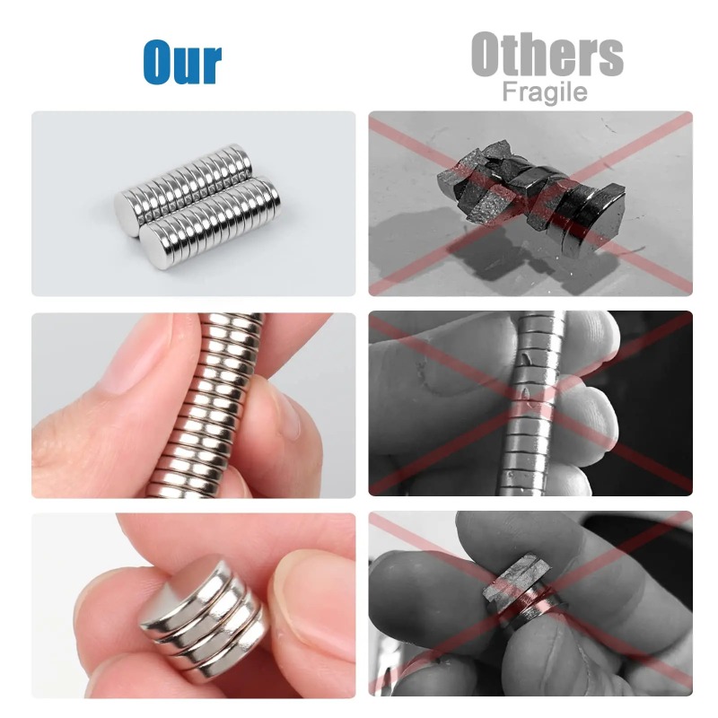 Refrigerator sticker disc magnet super strong magnet, suitable for refrigerator, DIY, science, craft and office magnet