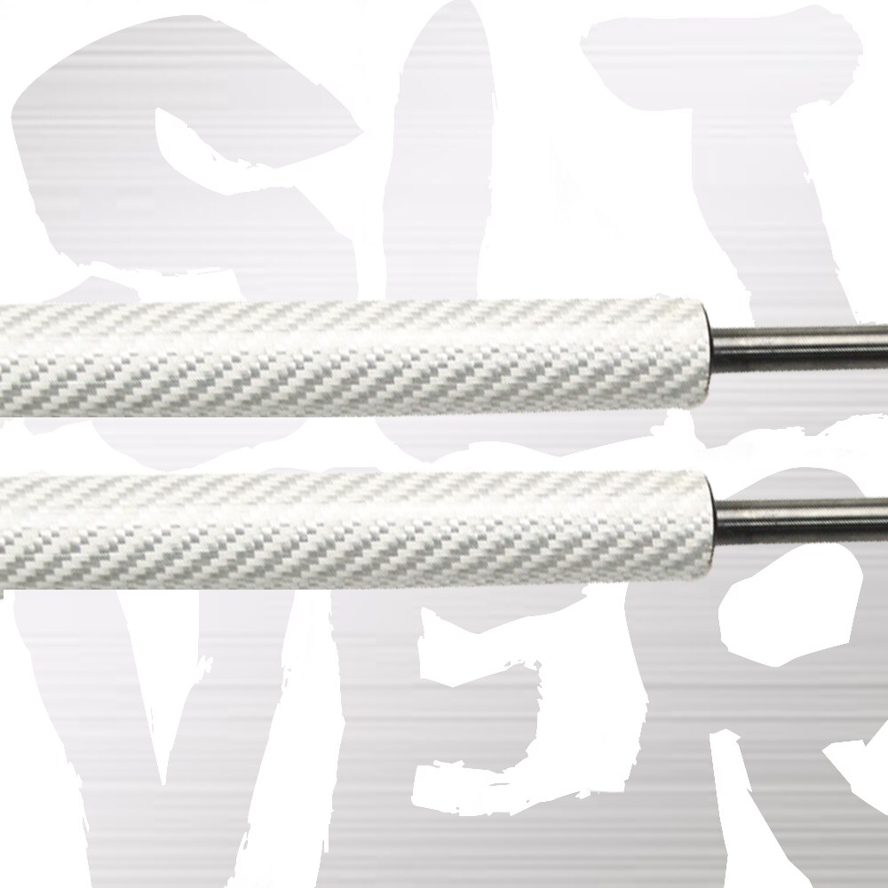 for Toyota Cressida MX83 Mark II 1988-1993 Front Bonnet Hood Modify Gas Struts Lift Support Shock Damper Accessories Absorber: SILVER CARBON FIBER